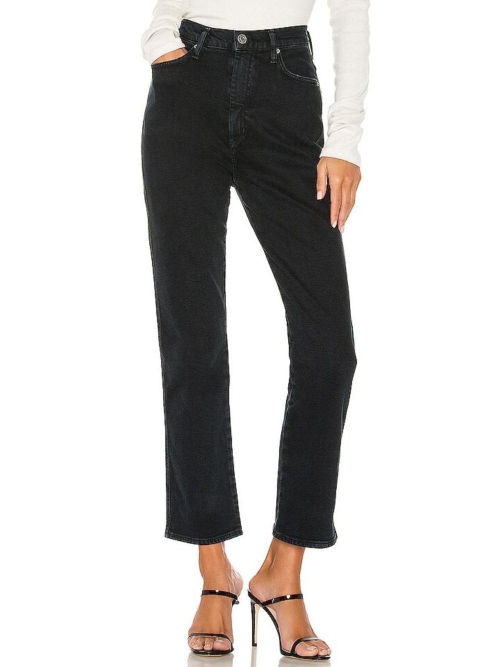 AGOLDE Pinch Waist High Rise Kick Jeans